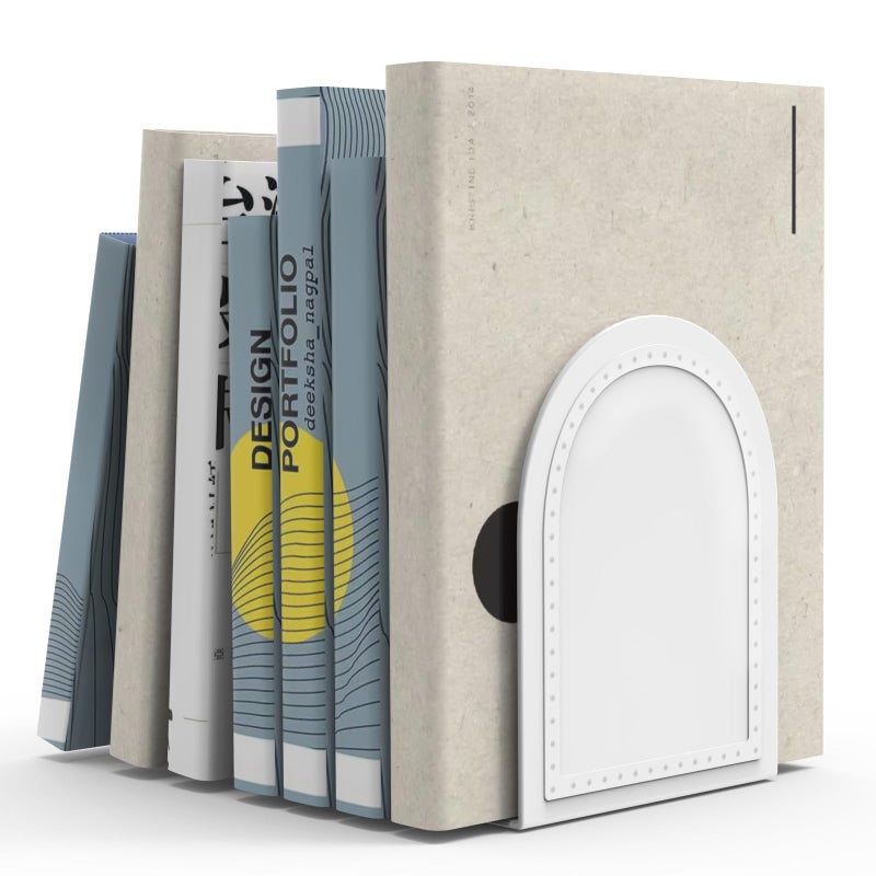 shikaman Bookends Metal Book Ends Universal Economy Bookends - Image 1